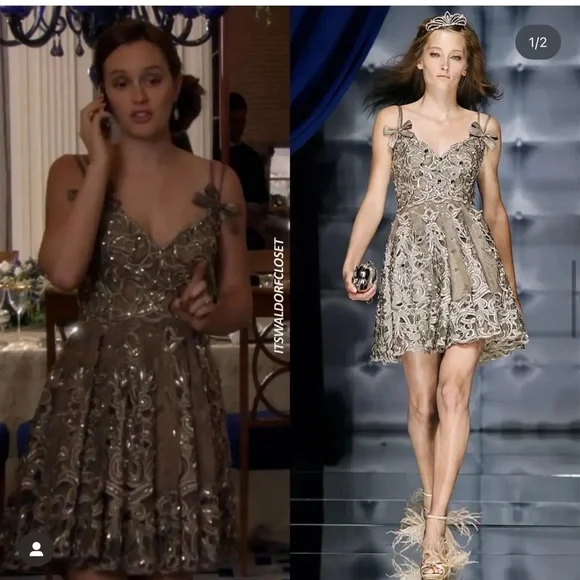 Dresses | Iso Blair Waldorf Zuhair Murad Dress Fall 210